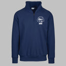 Felpa Zip con Collo Alto Pesante [Castelli International School]