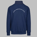 Felpa Zip con Collo Alto Pesante [Castelli International School]