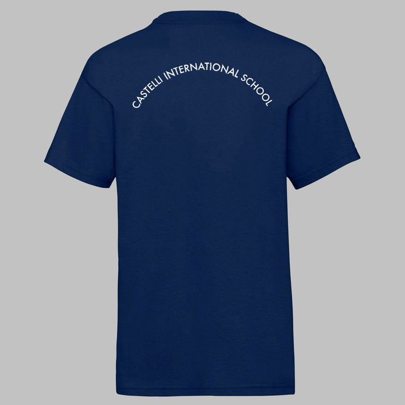 Maglietta T-shirt Maniche Corte [Castelli International School]