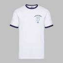 T-shirt Maniche Corte Colletto a Contrasto [Istituto Maria Immacolata]