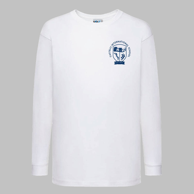 Maglietta T-shirt Maniche Lunghe [Castelli International School]