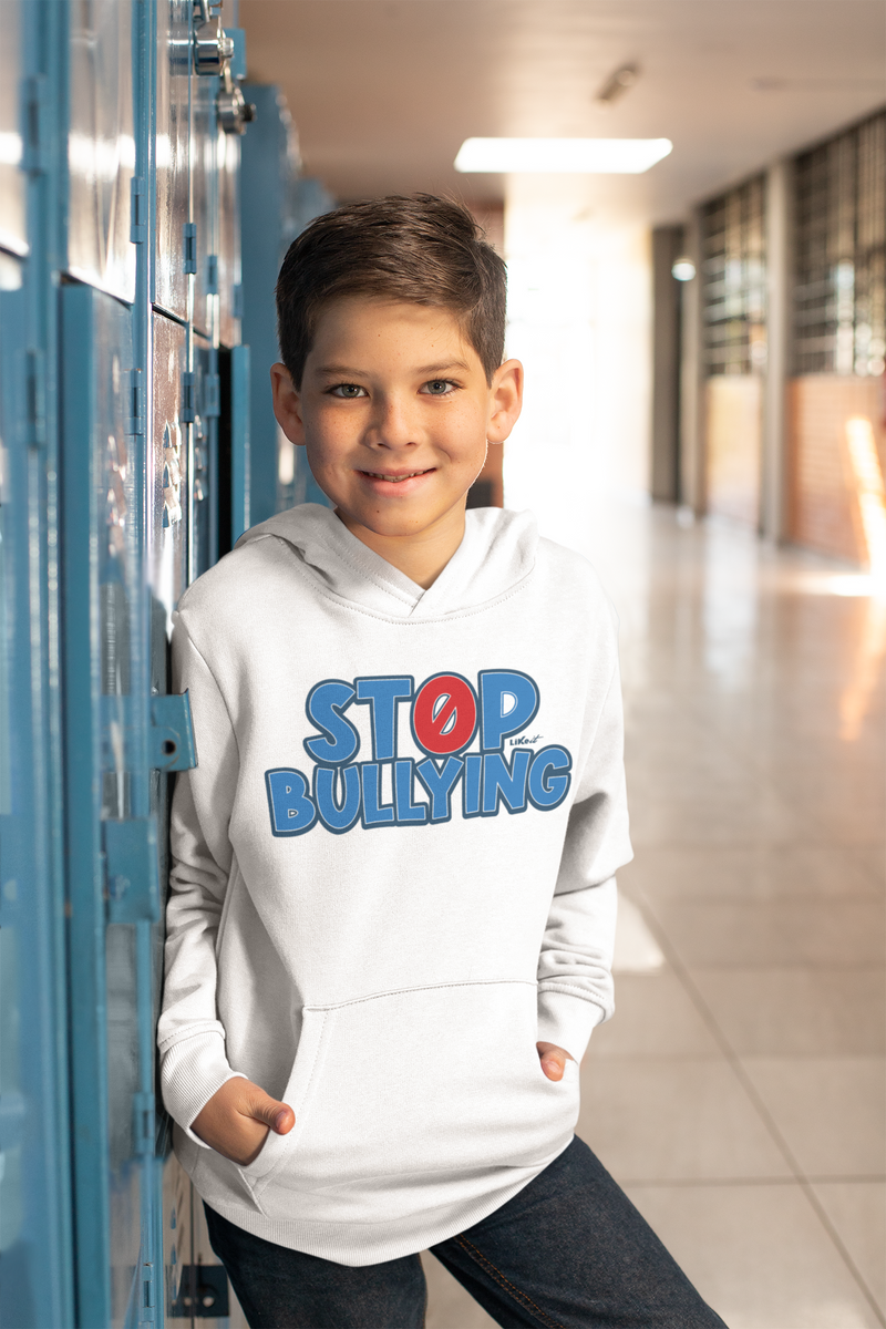 Felpa Cappuccio Bambino Stop Bullying [School of Stars]