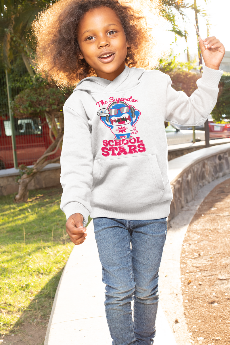 Felpa Cappuccio Bambino Superstar [School of Stars]