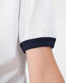 T-shirt Bambino [Donkey] in Cotone Colori a Contrasto - Made in Italy