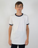 T-shirt Bambino [Donkey] in Cotone Colori a Contrasto - Made in Italy