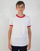 T-shirt Bambino [Donkey] in Cotone Colori a Contrasto - Made in Italy