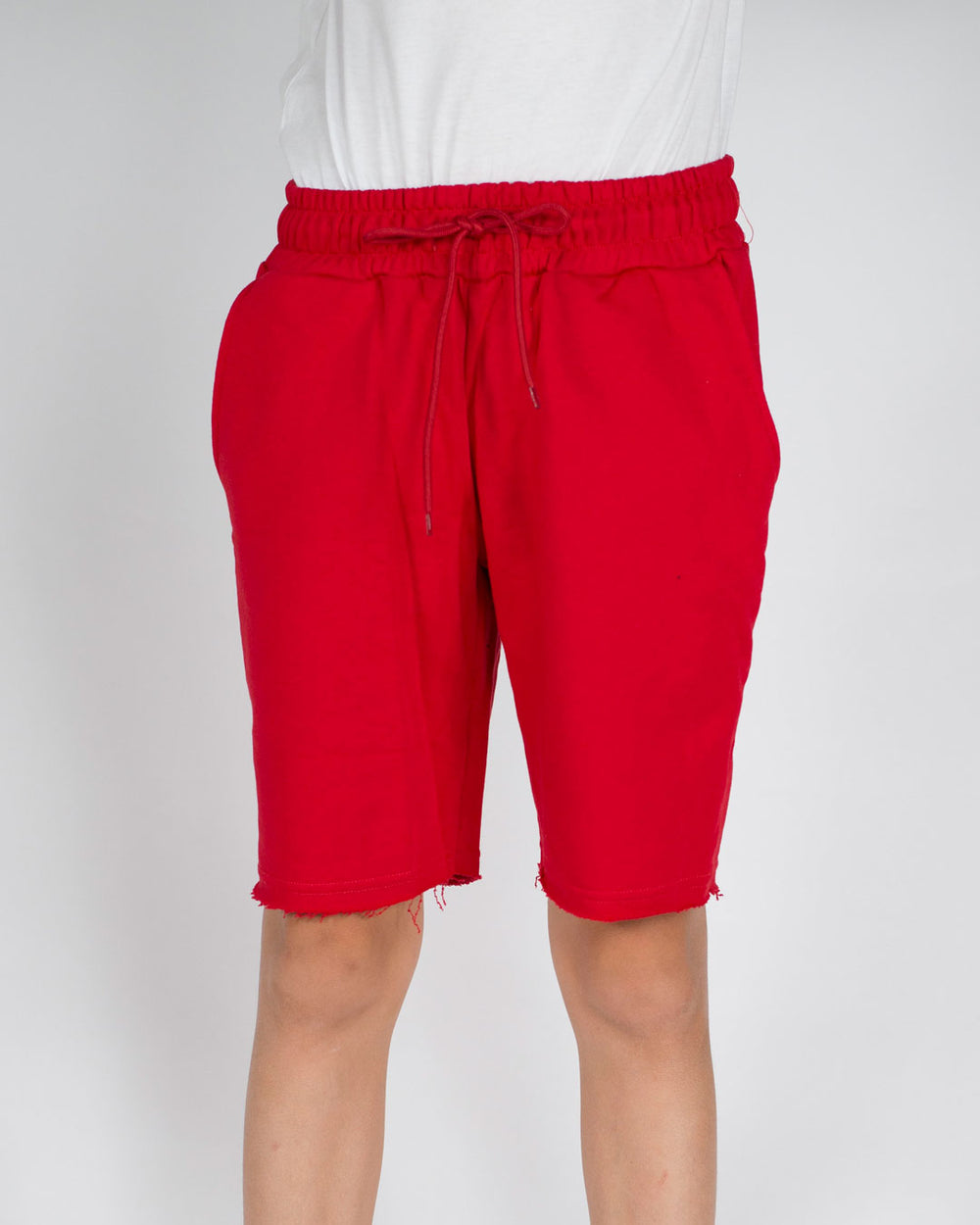 Bermuda Hummel Hmlgo Kids In Cotone - Unisex, Vita Alta, Con Chevron, Taglia 176 - Foto 8