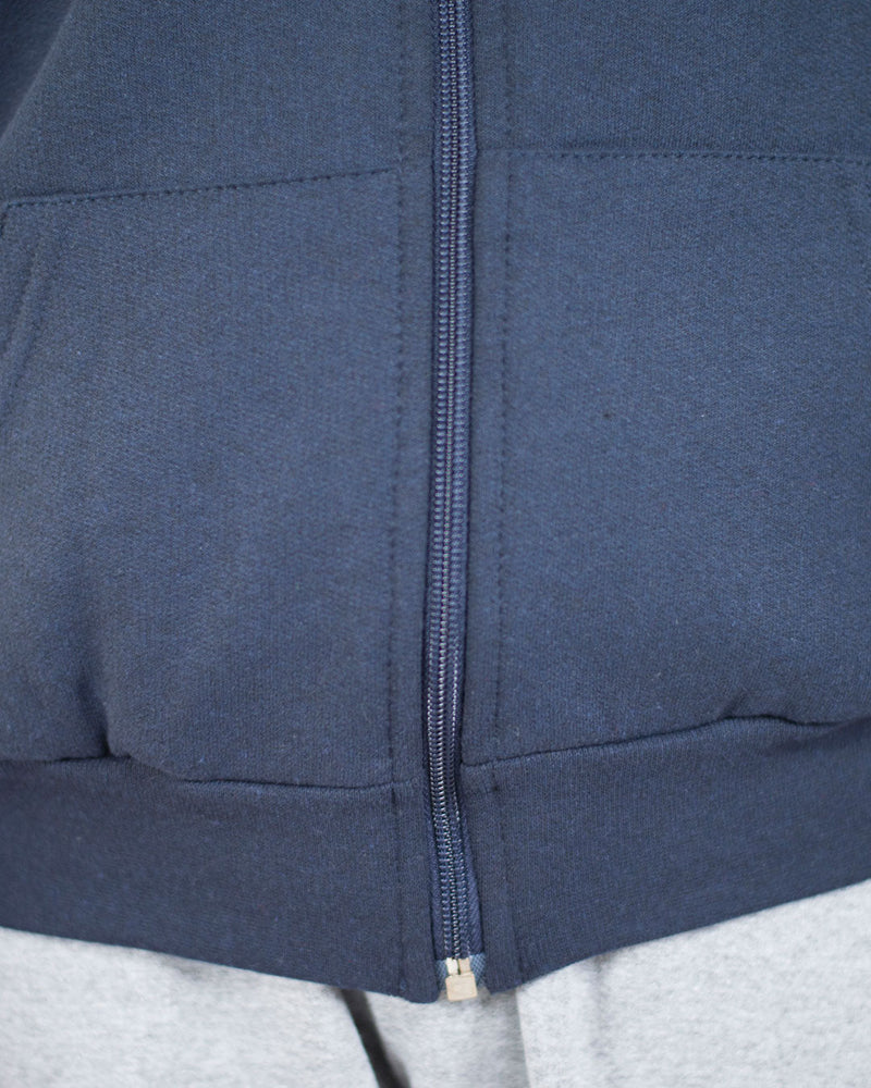 Felpa Cappuccio Bambino [Wally] in Cotone Pesante con Zip Lunga - Made in Italy