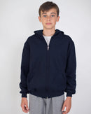 Felpa Cappuccio Bambino [Zippy] in Cotone con Zip Lunga - Made in Italy
