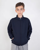 Felpa Bambino [Terry] in Cotone Leggero con Zip Lunga - Made in Italy