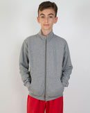 Felpa Collo Alto Bambino [Jack] in Cotone con Zip Lunga - Made in Italy