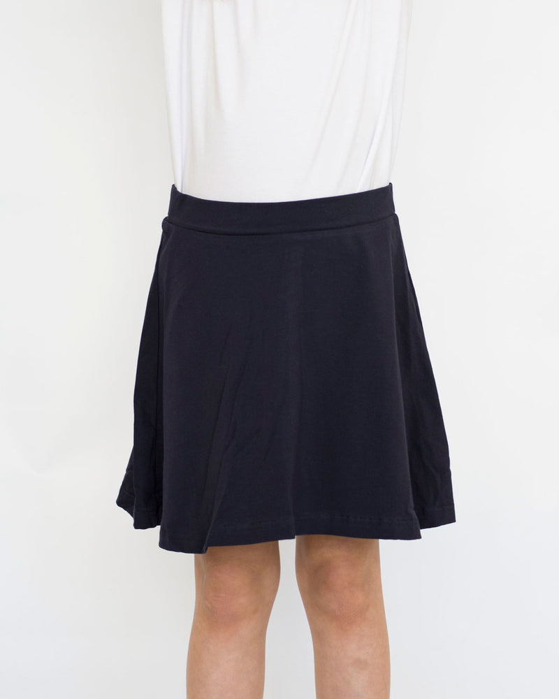 Gonna con Pantaloncino Bambina [Jennifer] in Cotone Elasticizzato - Made in Italy