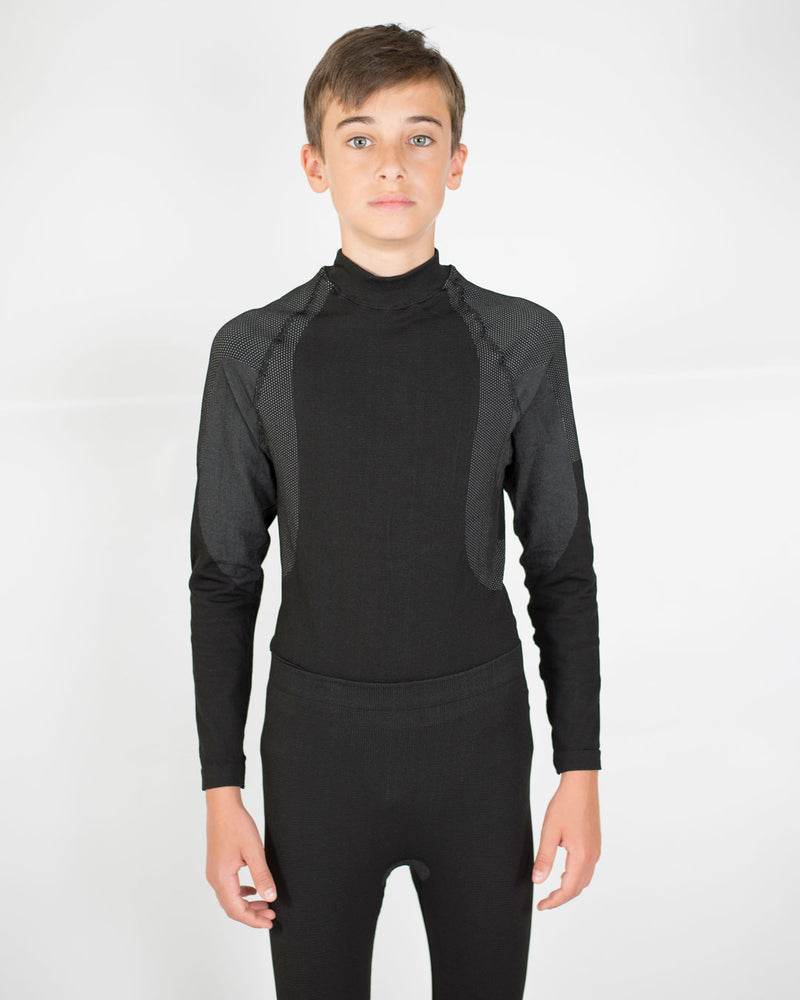 Maglia Termica Girocollo Odlo Bambino - Biancheria Intima Invernale Attiva, 100% Poliestere - Foto 10