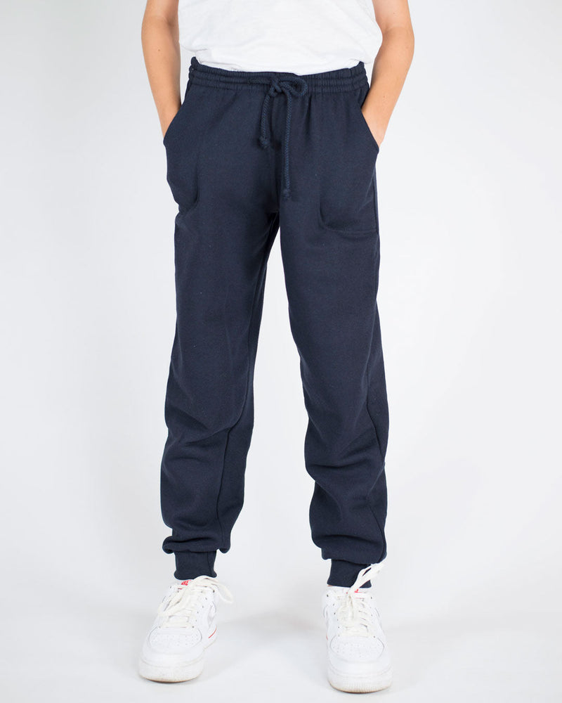 Pantalone Bambino [ Freeze ] in Cotone Pesante con Tasche - Made in Italy