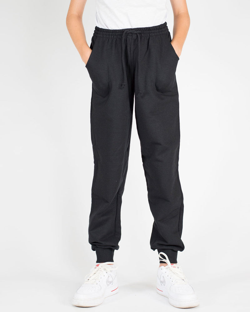 Pantalone Bambino [ Freeze ] in Cotone Pesante con Tasche - Made in Italy