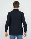 Polo Manica Lunga Bambino [Lucy] in Cotone Piquè