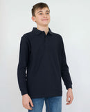 Polo Manica Lunga Bambino [Lucy] in Cotone Piquè