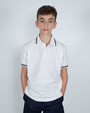 Polo Manica Corta Bambino [Polly] in Cotone Piquè - Made in Italy