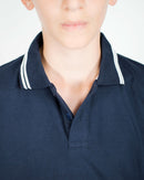 Polo Manica Corta Bambino [Polly] in Cotone Piquè - Made in Italy
