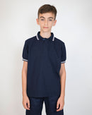 Polo Manica Corta Bambino [Polly] in Cotone Piquè - Made in Italy