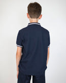 Polo Manica Corta Bambino [Polly] in Cotone Piquè - Made in Italy