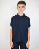 Polo Manica Corta Bambino [Polly] in Cotone Piquè - Made in Italy