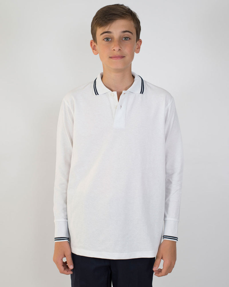 Polo manica cheap lunga bambino zara