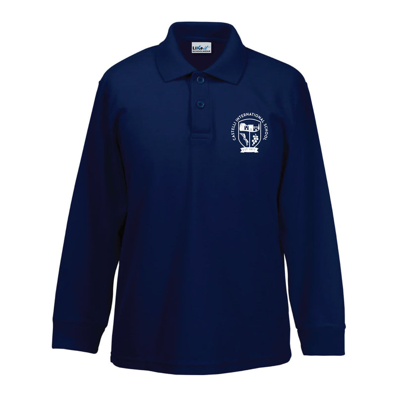 Polo Maniche Lunghe [Castelli International School]