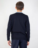 Pullover Maglioncino Collo a V [Cloud] in Cotone - Made in Italy