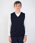 Pullover Gilet Collo a V [Marcus] in Cotone - Made in Italy