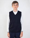 Pullover Gilet Collo a V [Marcus] in Cotone - Made in Italy