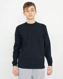 T-shirt Bambino Manica Lunga [Flynn] in Cotone con Polsini