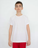 T-shirt Bambino Sport [Dodo] in Poliestere Mesh per Motoria