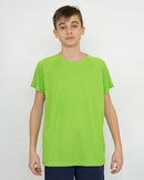 T-shirt Bambino Sport [Dodo] in Poliestere Mesh per Motoria