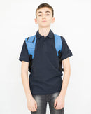 Zaino Scuola Essenziale [Bart] in Nylon con Tasca Porta-cellulare